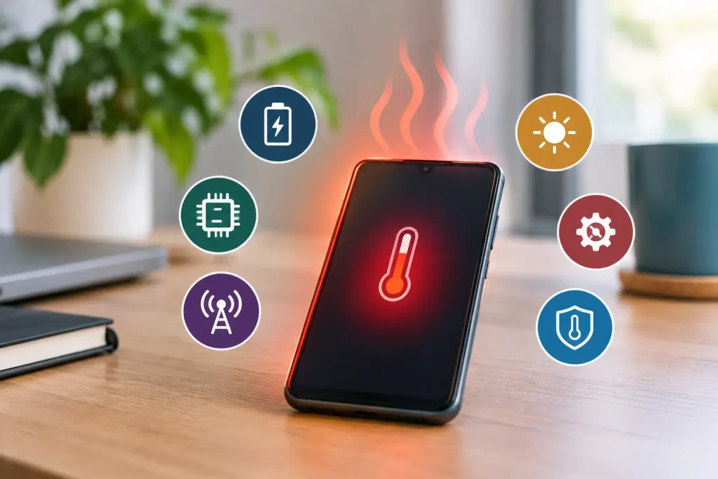 phone overheating